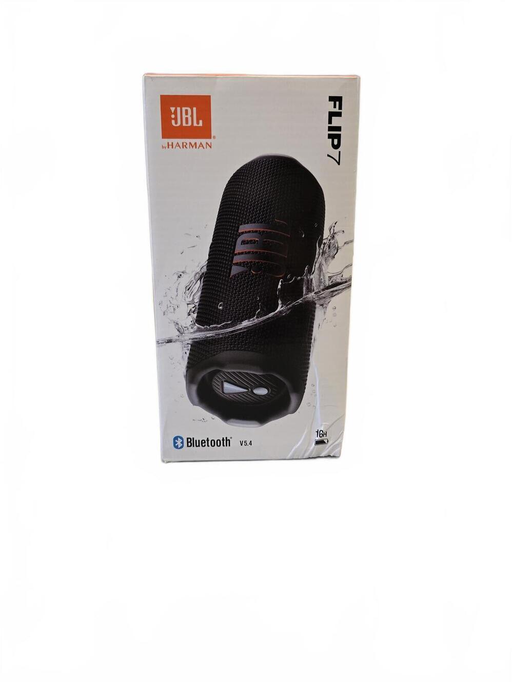JBL Flip 7 Portable Bluetooth Speaker Black New In Box